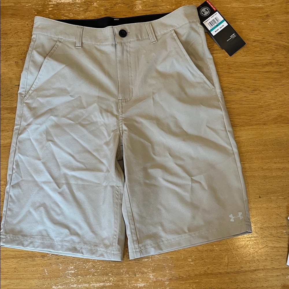 Under Armour Men's Beige Athletic Shorts